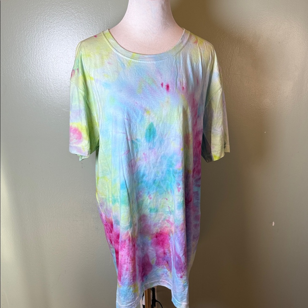 Colorful Tie-Dye Women's Top